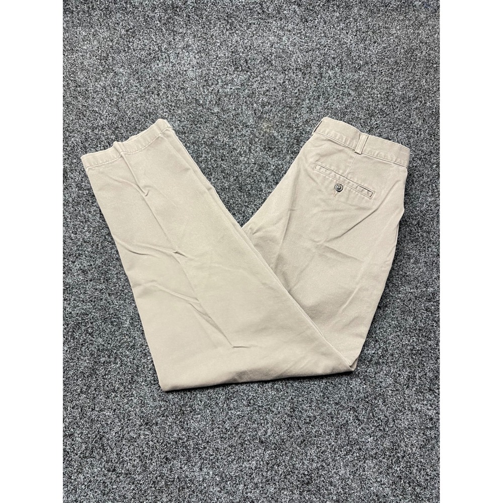Dockers Mens Khaki Chino Pants 100% Cotton Straight Leg Beige 16 MED 32x29